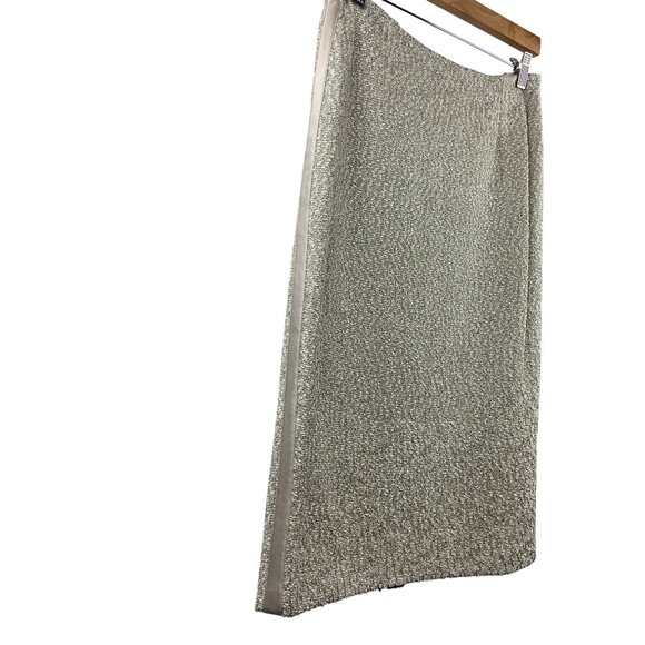 Women's St. John Evening Gray Set with Beaded Accent Size 8 - Picture 11 of 14